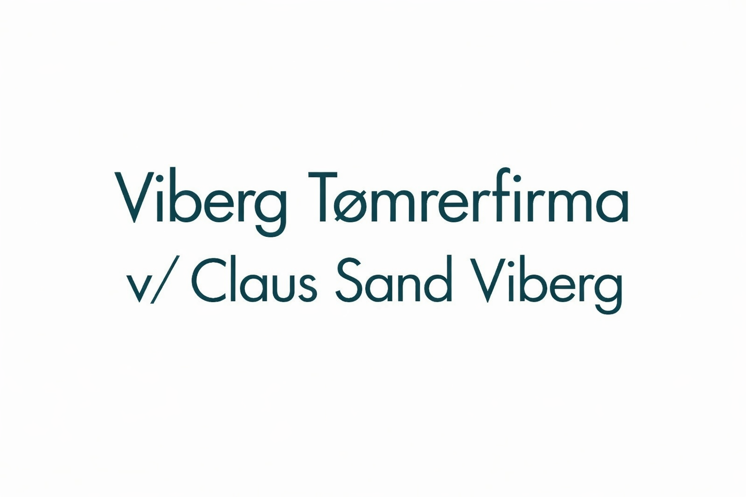 Viberg Tømrerfirma